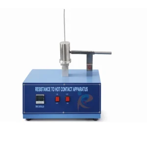 RESISTANCE TO HOT CONTACT APPARATUS