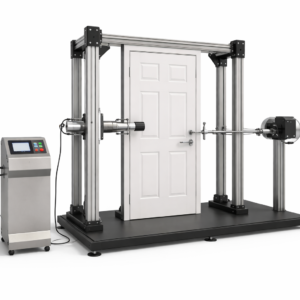 Door impact/pull resistance rig