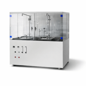 Helmet rain conditioning testing machine