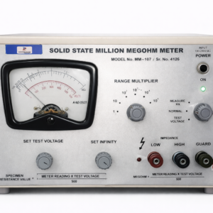 SOLID STATE MILLION MEGOHM METER